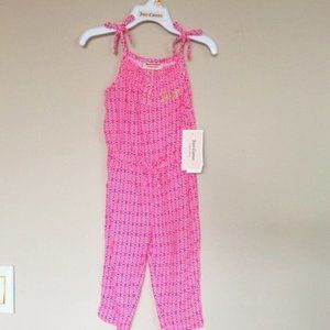 NWT Juicy Couture Romper JUMPSUIT Size 5